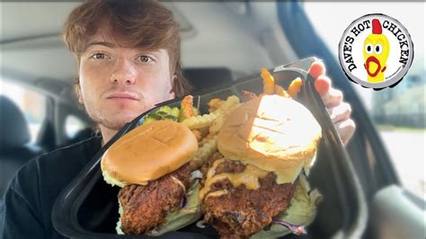 ASMR Daves Hot Chicken MUKBANG YouTube