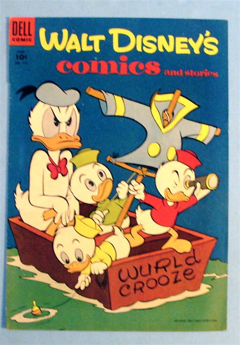 Walt Disney Comic Cover June 1955 Donald Duck Nephews