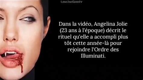 Révélation du rituel d entrée d Angelina Jolie Illuminati