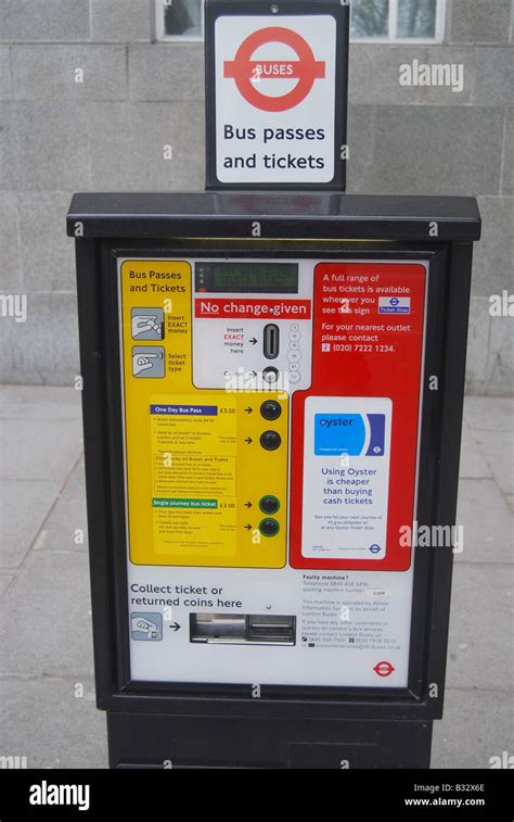 London Transport Travel Ticket Machine Oyster Card Pass Single Return