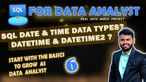 Sql Data Types Date Time Datetime Ms Sql Sql For Data Analyst