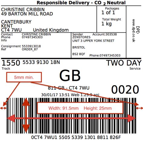 How To Print Thermal Dpd Test Labels Using A Citizen Clp 521 Printer Zenstores