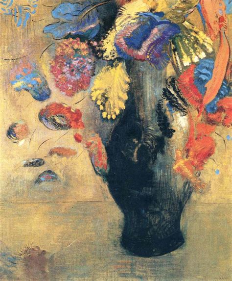 Flowers C By Odilon Redon Artchive