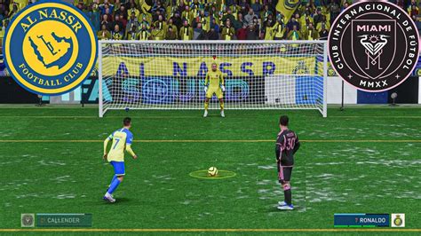 FIFA 23 AL NASSR VS INTER MIAMI PENALTY SHOOTOUT RONALDO VS MESSI