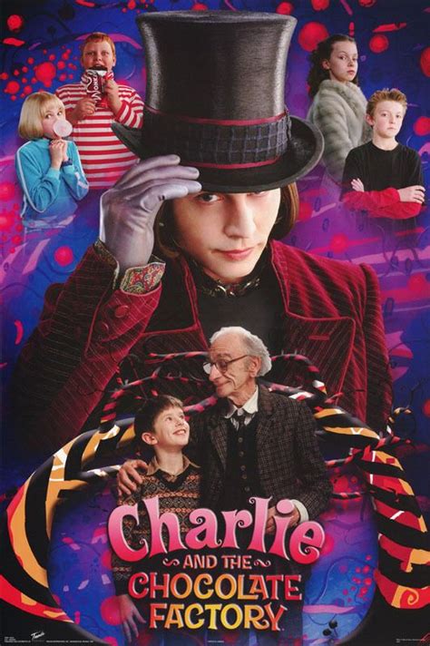 Charlie And The Chocolate Factory Movie Poster