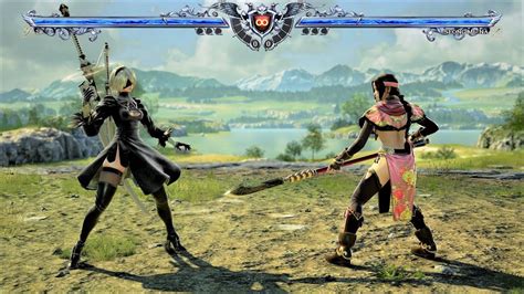 2B Nier Automata Vs Seong Mi Na Hardest AI Soulcalibur VI YouTube