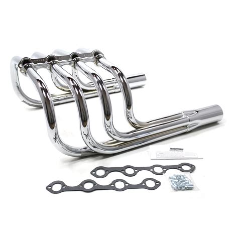 Patriot Exhaust H8468 Roadster Header Street Rod T Bucket Chrome