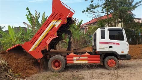 Dump Truck Working Hyundai Dump Truck Super Truck Mobil Truck