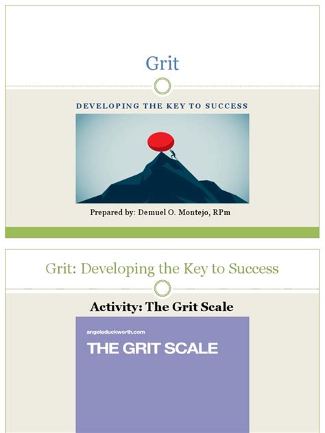 Grit Pdf Grit Personality Trait Psychological Concepts