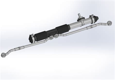 Рулевая рейка ВАЗ 2108 в SolidWorks - Чертежи, 3D Модели, Проекты ...