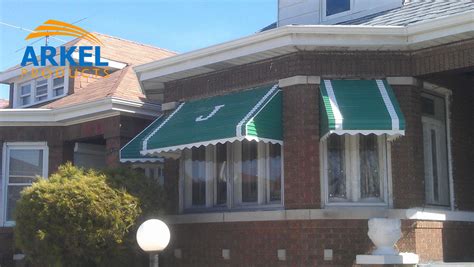 Awning Installation - Arkel Chicago House Awnings And Canopies Installers