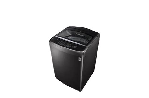 Mesin Cuci Warna Hitam Top Loading 18Kg LG 18 Kg T2518VSAB Inverter