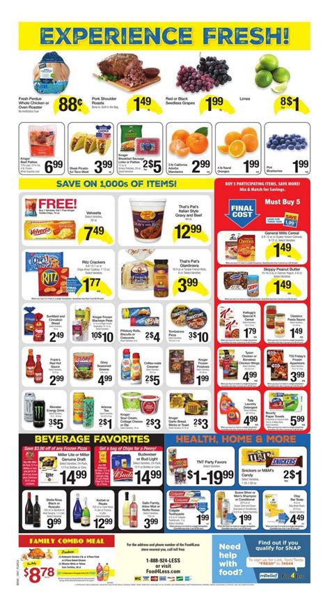 Food 4 Less Weekly Ad Dec 26 – Jan 01, 2020