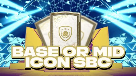 FIFA 22 BASE OR MID ICON SBC YouTube