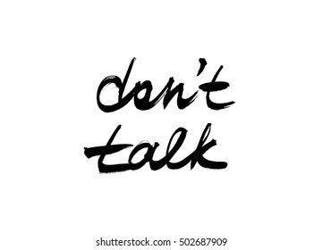 811 Don't Talk Sign Images, Stock Photos & Vectors | Shutterstock