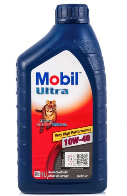 Масло MOBIL Ultra 10W-40: характеристики, отзывы, аналоги