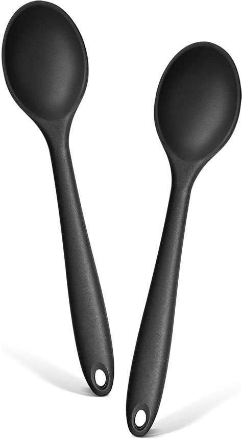 Amazon E Far Silicone Cooking Spoon Set Of Heat Resistant