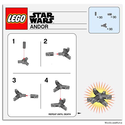 Fan Made Lego Star Wars Andor Mystery Build Instructions