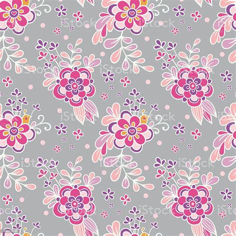 Floral Vintage Seamless Pattern Stock Illustration Download Image Now