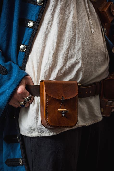 Leather Belt Pouch - Etsy