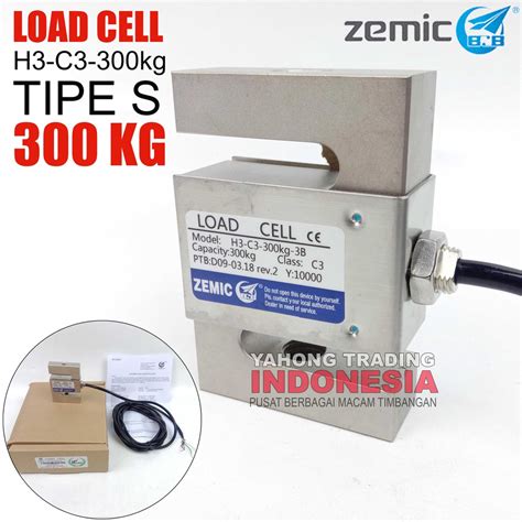 Jual Load Cell Zemic H C Kg Tipe S Loadcell Sensor Berat Timbangan