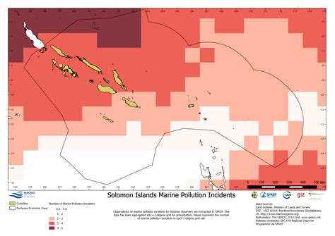 Solomon Islands Marine Pollution incidents | Solomon Islands