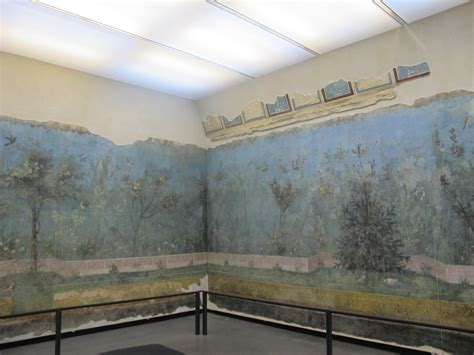 Paradise Regained The Painted Garden Of Livia At Palazzo Massimo