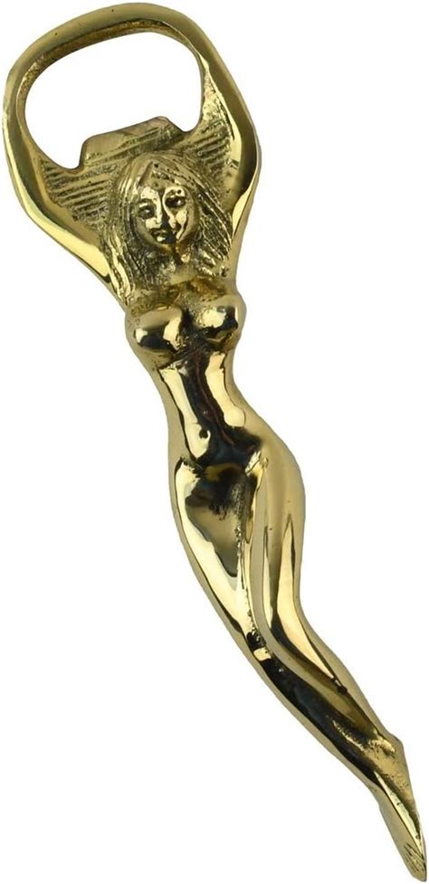 Amazon 3D Nude Girl Bottle Opener Solid Steel Double Sided Brush
