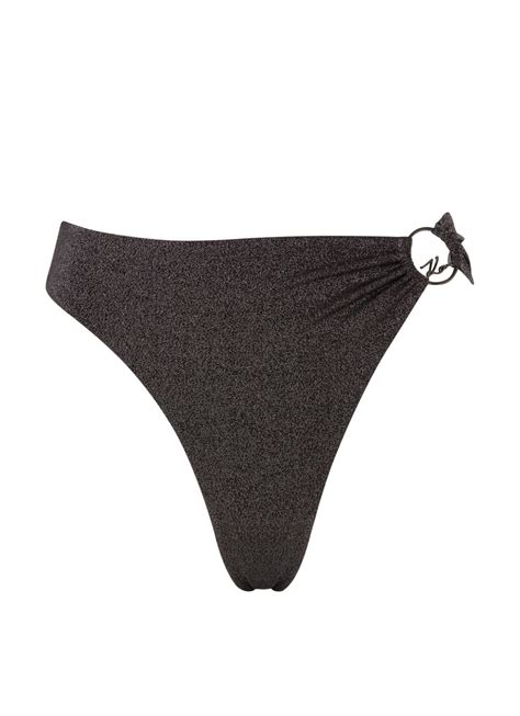 Karl Lagerfeld Bikini Panties Womankarl Dna Ring Cheeky Hw Bottom A W Talla S Color Negro