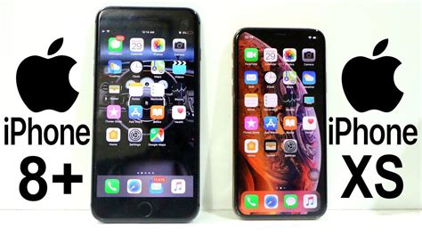 Iphone Xs Vs Iphone 8 Plus Speed Test Youtube