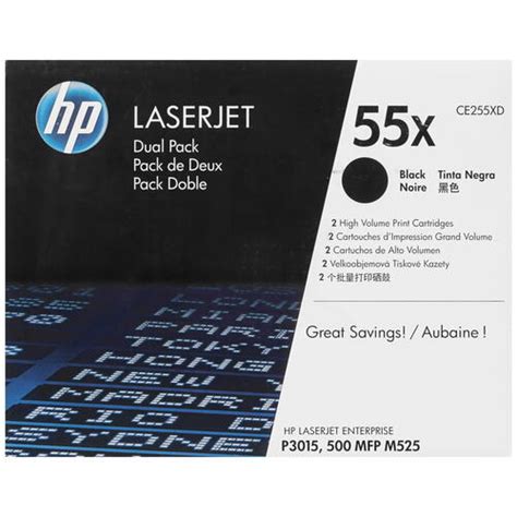 Купить Картридж HP 55X (CE255XD), для HP LJ Enterprise P3010/P3015d ...