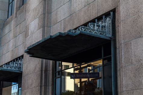 Art Deco Awning Bulluck S Wilshire Store Window Awnings W Flickr