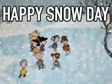 Happy Snow Day Peanuts GIF - HappySnowDay Peanuts - Discover & Share GIFs