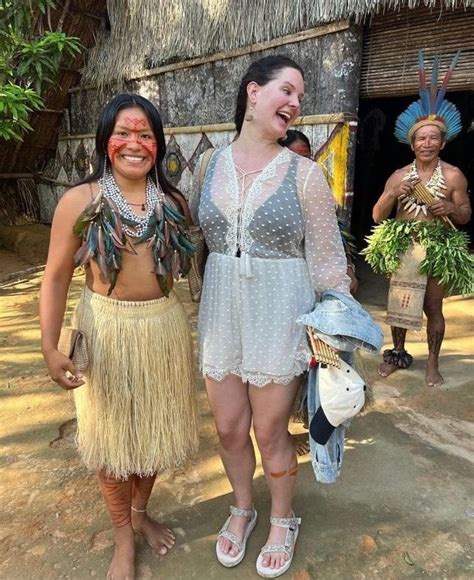 Lana Went To Visit An Indigenous Population In Amazonas Brazil 🥲 R