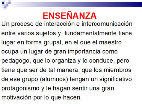 Formas De Organizaci N Del Proceso De Ense Anza Aprendizaje