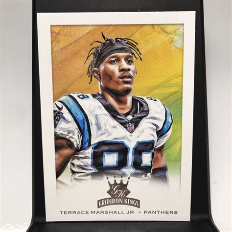 2021 Panini Chronicles Terrace Marshall Jr Gridiron Kings RC GK31