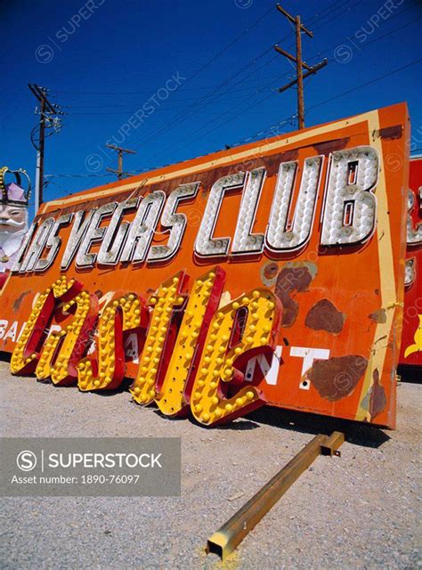 Old Las Vegas Signs, Nevada, USA - SuperStock