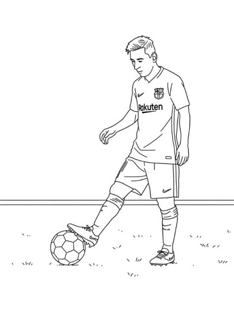 31 Dibujos De Lionel Messi Para Colorear E Imprimir Pdf