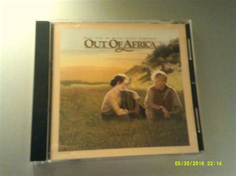 Out of Africa (Original Soundtrack) by Various Artists (CD, 1990 ...