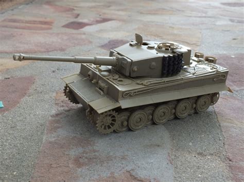 Tiger I Late version tamiya 1 35 début de patine