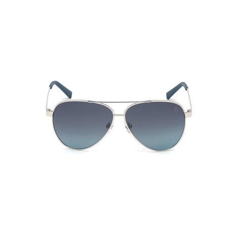 قم بشراء Timberland Men Sunglass Tb9188 Pilot Nickeltin Online At Best