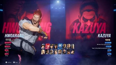 Tekken8 Character Select Screen Youtube