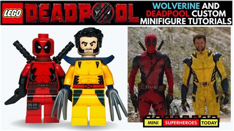 How To Build Lego Wolverine And Deadpool Minifigures From Deadpool