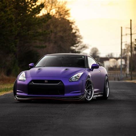 Amazing Cars 247 On Instagram “matte Purple Gt R Photographer Mikekuhnracing M85media