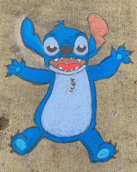 Updated 50 Disney Chalk Art Projects November 2020