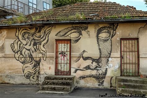 Discover amazing street art in Kaunas, Lithuania