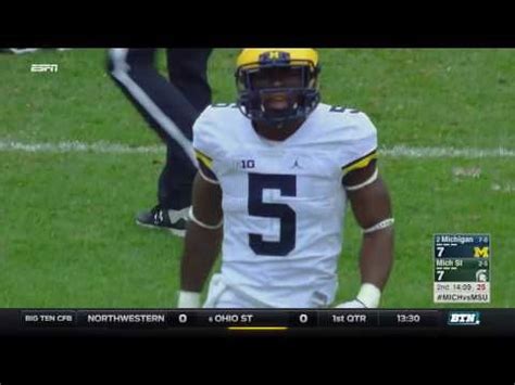 Michigan at Michigan State - Football Highlights - YouTube | Michigan ...