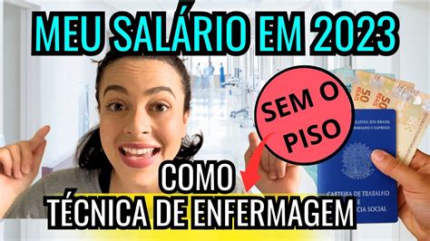 Qual O Valor Do Piso Salarial Do Técnico De Enfermagem - 9