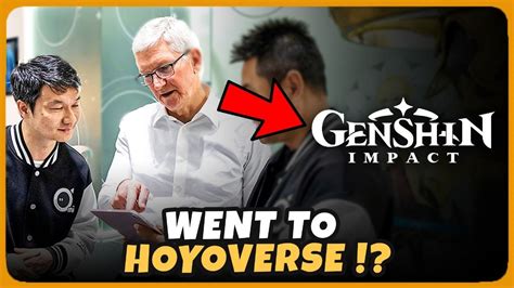 WAIT WHAT!? Apple CEO Went to HOYOVERSE! - YouTube