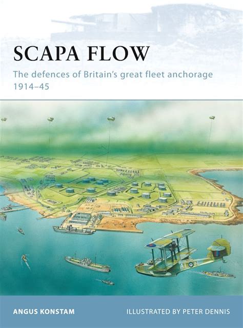 scapa flow  defences  britains great fleet anchorage